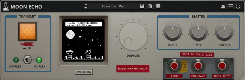 Moon echo vst plugin