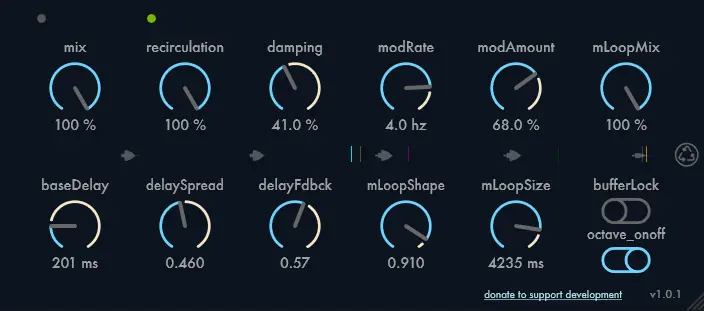 Manifold texture VST Plugin