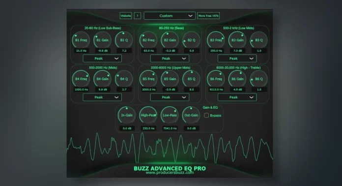 Buzz Advanced EQ Pro VST Plugin