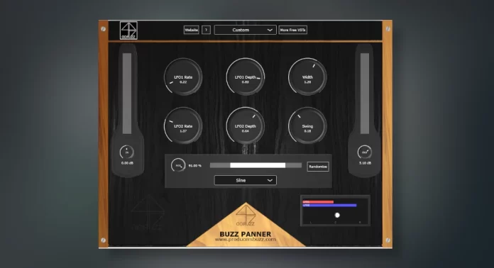 Buzz Panner VST Plugin Free Pan VST