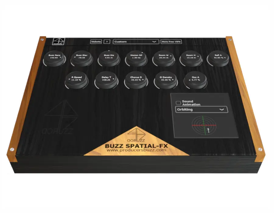 Buzz Spatial FX Free Soundscape VST Plugin Buzz Spatial FX Free Soundscape VST Plugin
