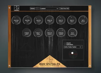 Buzz Spatial FX VST Plugin is Free for Mixing and Mastering Spatial Soundscape Effects and comes with 20 Free Presets. Buzz Spatial FX VST