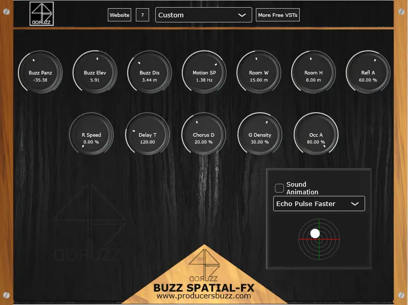 Buzz Spatial FX VST Plugin Buzz Spatial FX VST Plugin