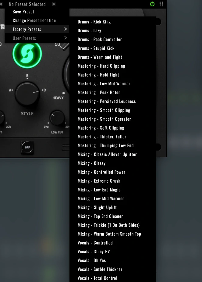Streaky body builder pro EQ presets Streaky body builder pro EQ presets