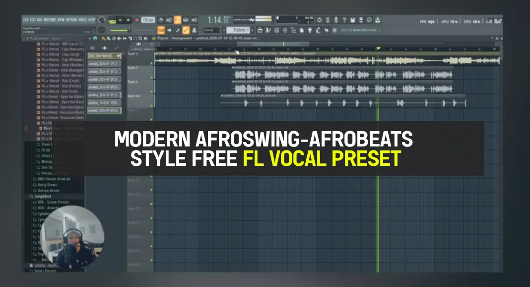 Modern AfroSwing-AfroBeats Style Free FL Vocal Preset for FL Studio Modern AfroSwing-AfroBeats Style Free FL Vocal Preset for FL Studio