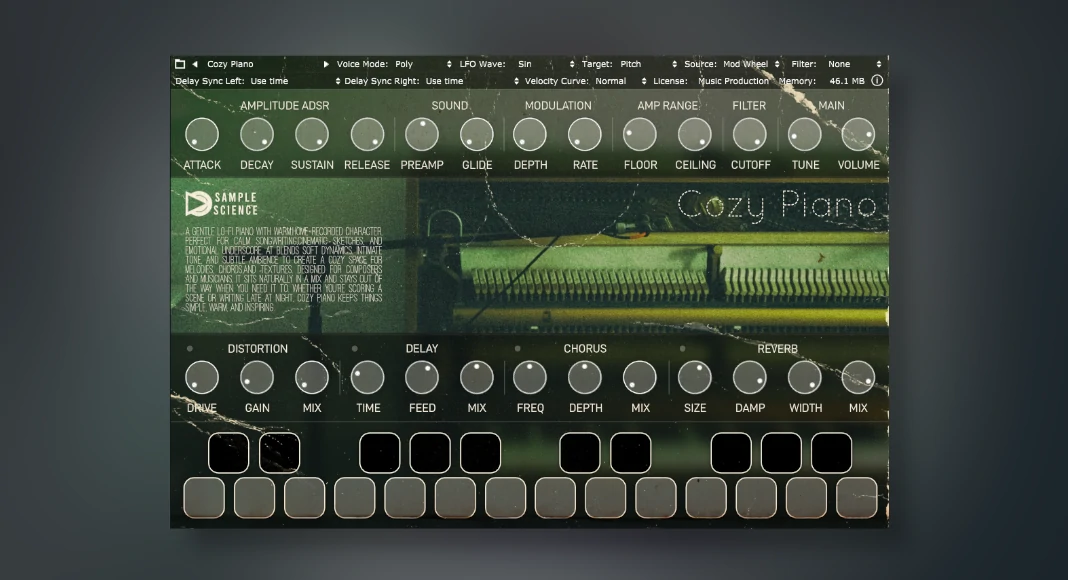 Free Cozy Piano Free Upright Piano VST Plugin Free Cozy Piano Free Upright Piano VST Plugin